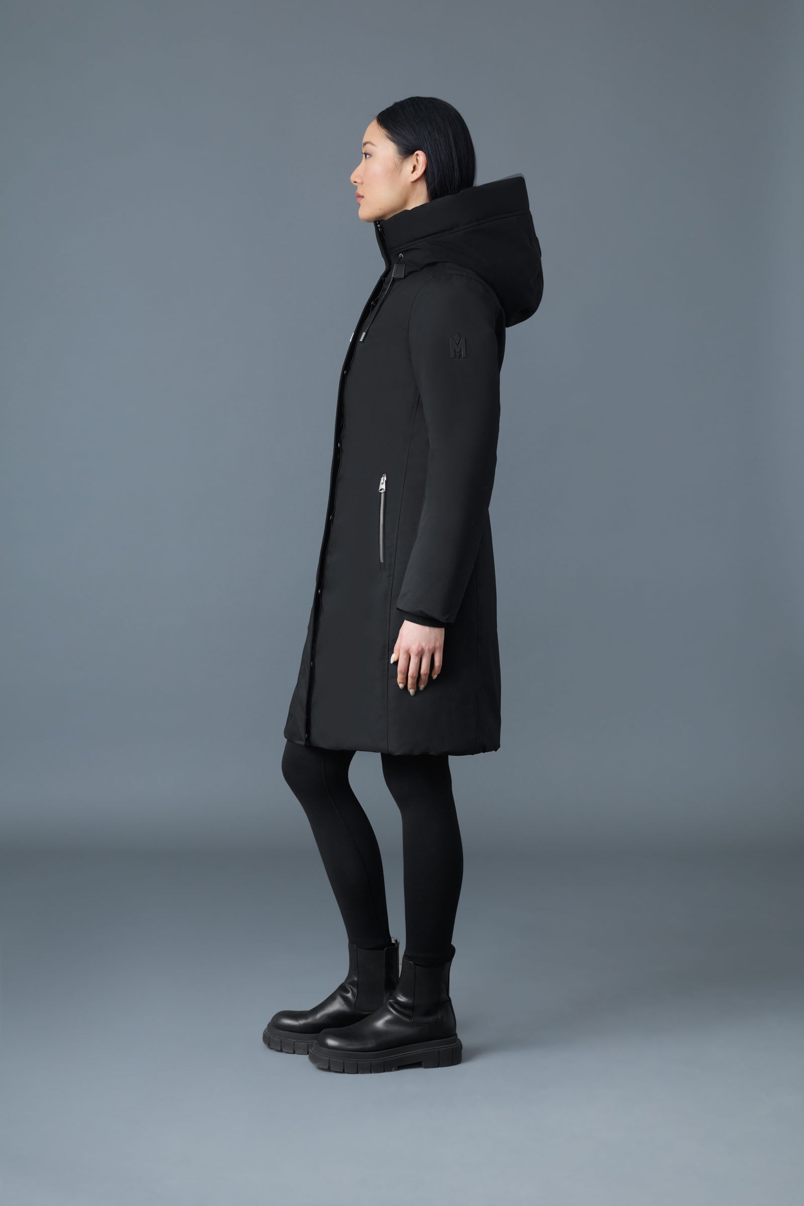 Manteau ajusté 2 en 1 SHILOH avec plastron amovible