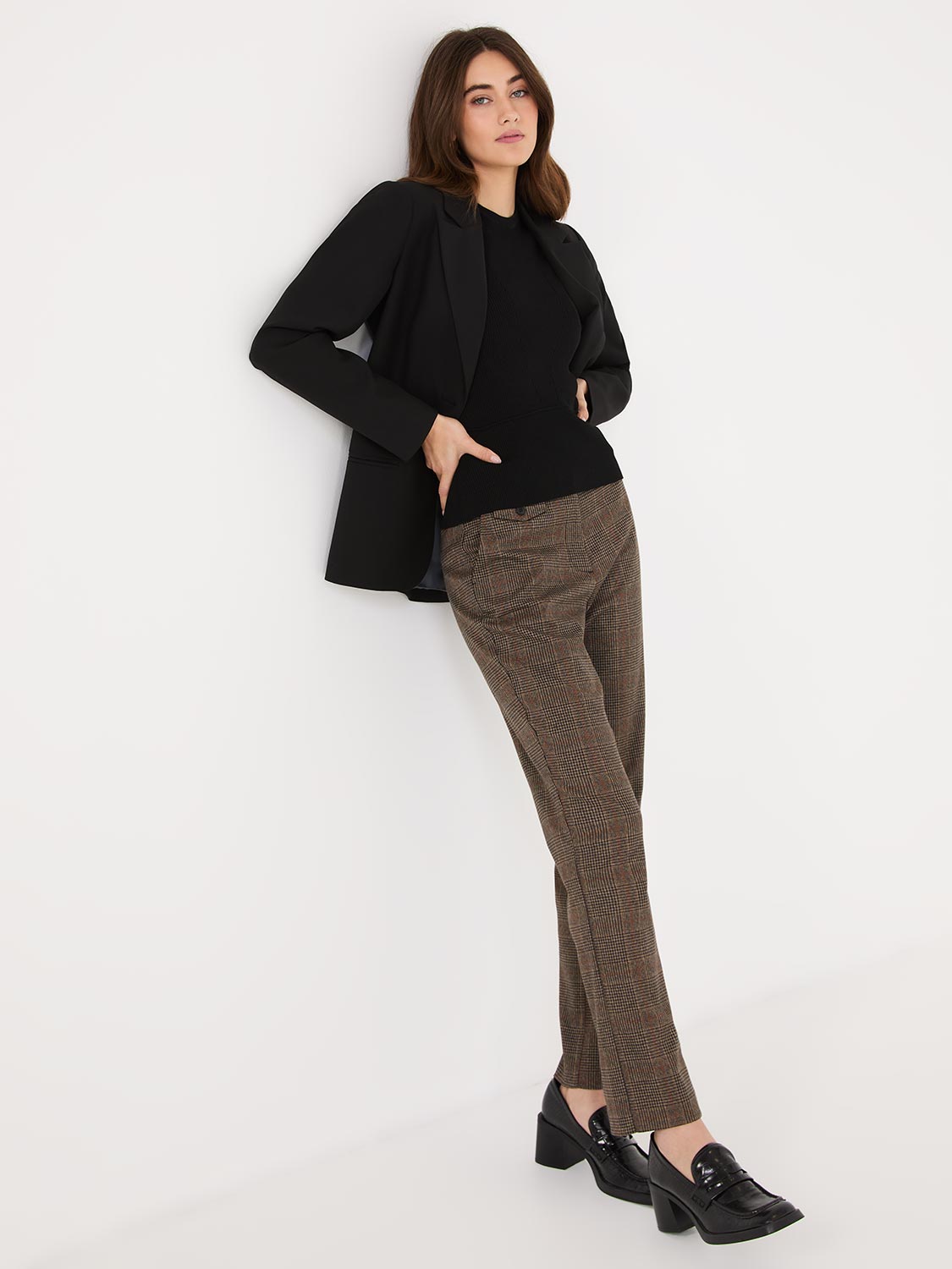 Pull côtelé sans manches