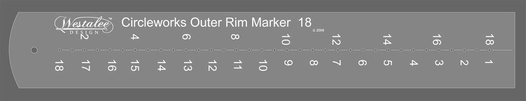 Outil pour bord extérieur Westalee by Sew Steady Circleworks
