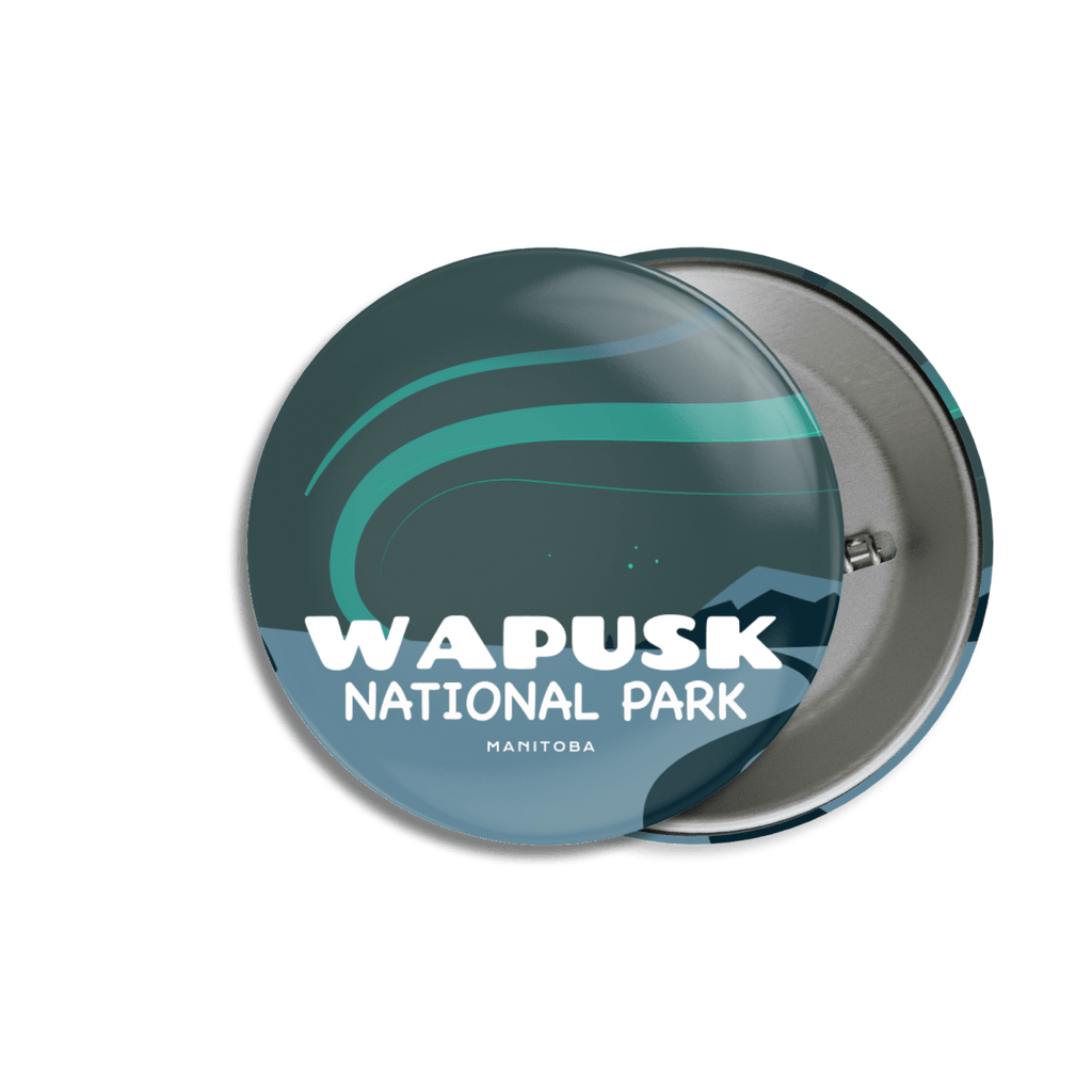 Wapusk National Park of Canada Pinback Button