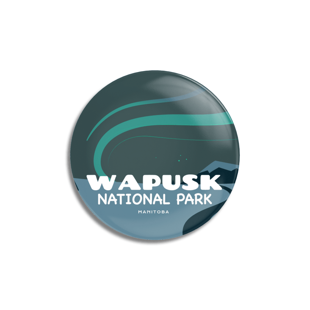 Wapusk National Park of Canada Pinback Button