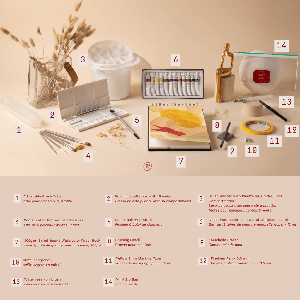 STARTER KITS - Watercolor Painting