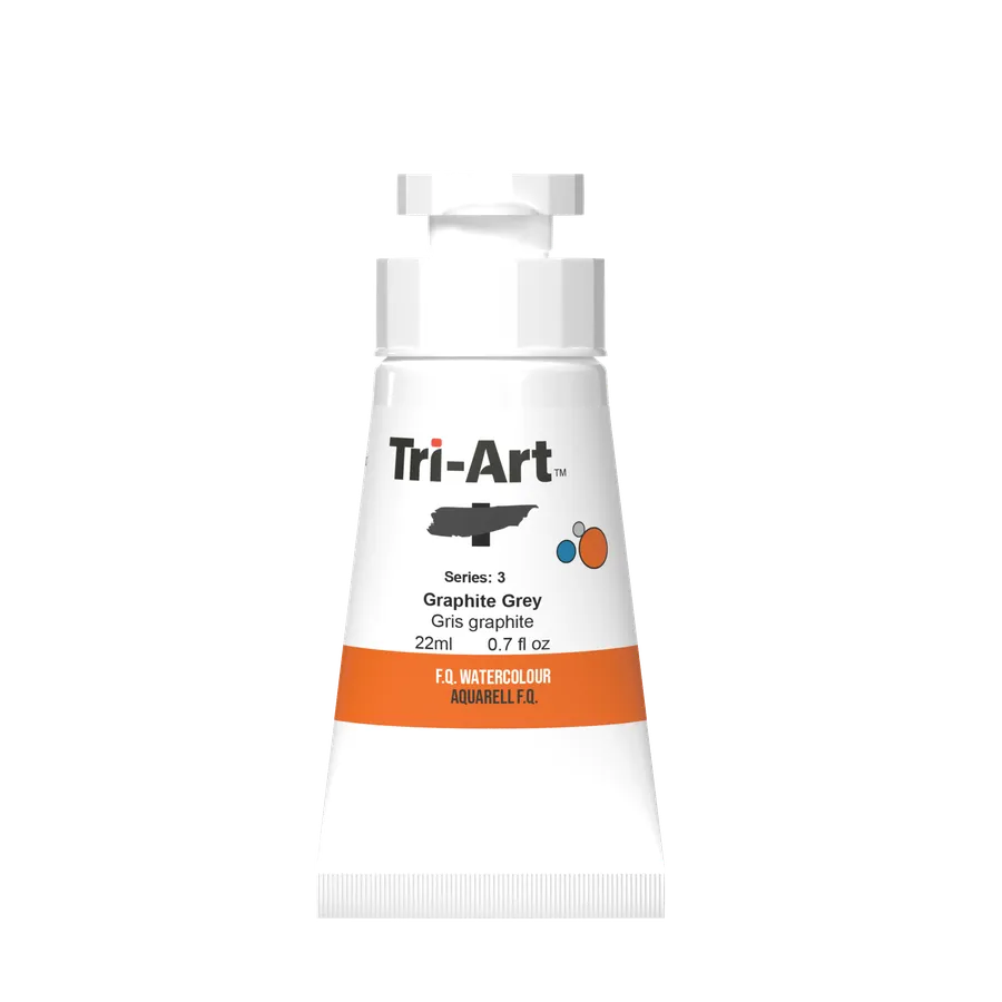 Tri-Art Water Colour Tubes - Graphite Grey