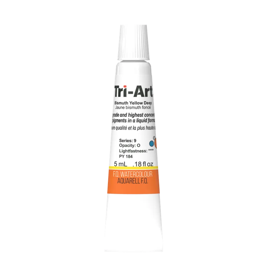 Tri-Art Water Colours - Bismuth Yellow Deep