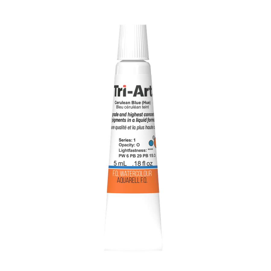 Tri-Art Water Colours - Cerulean Blue (Hue)