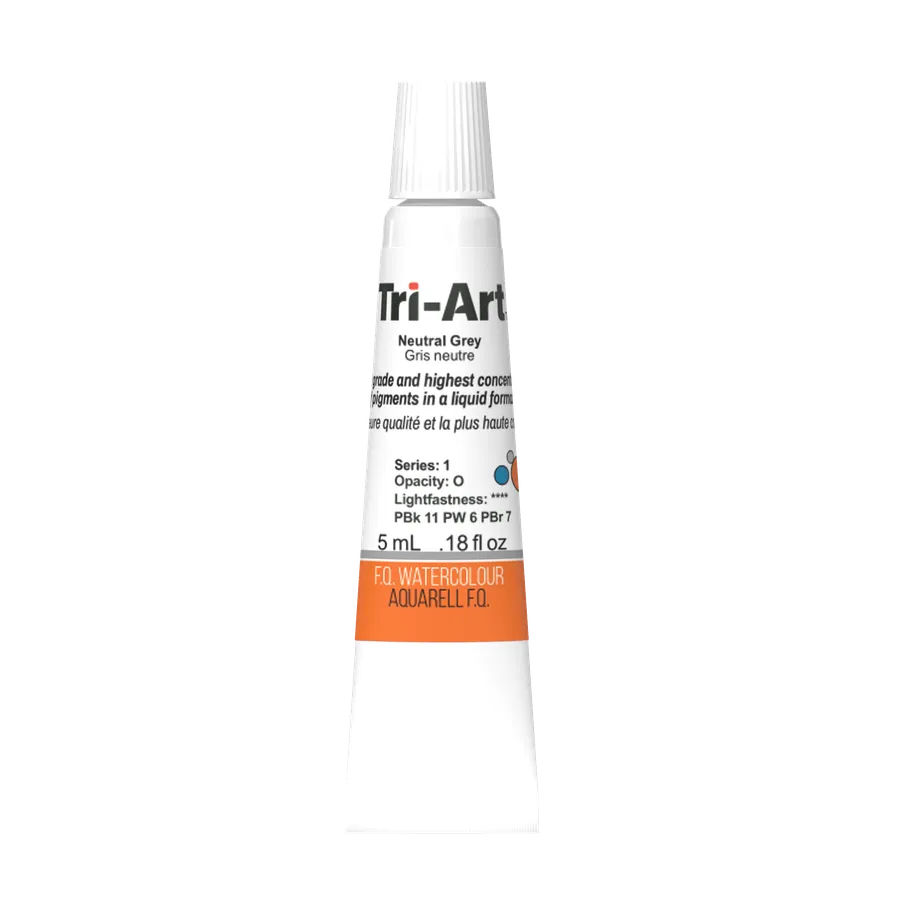 Tri-Art Water Colours - Neutral Grey