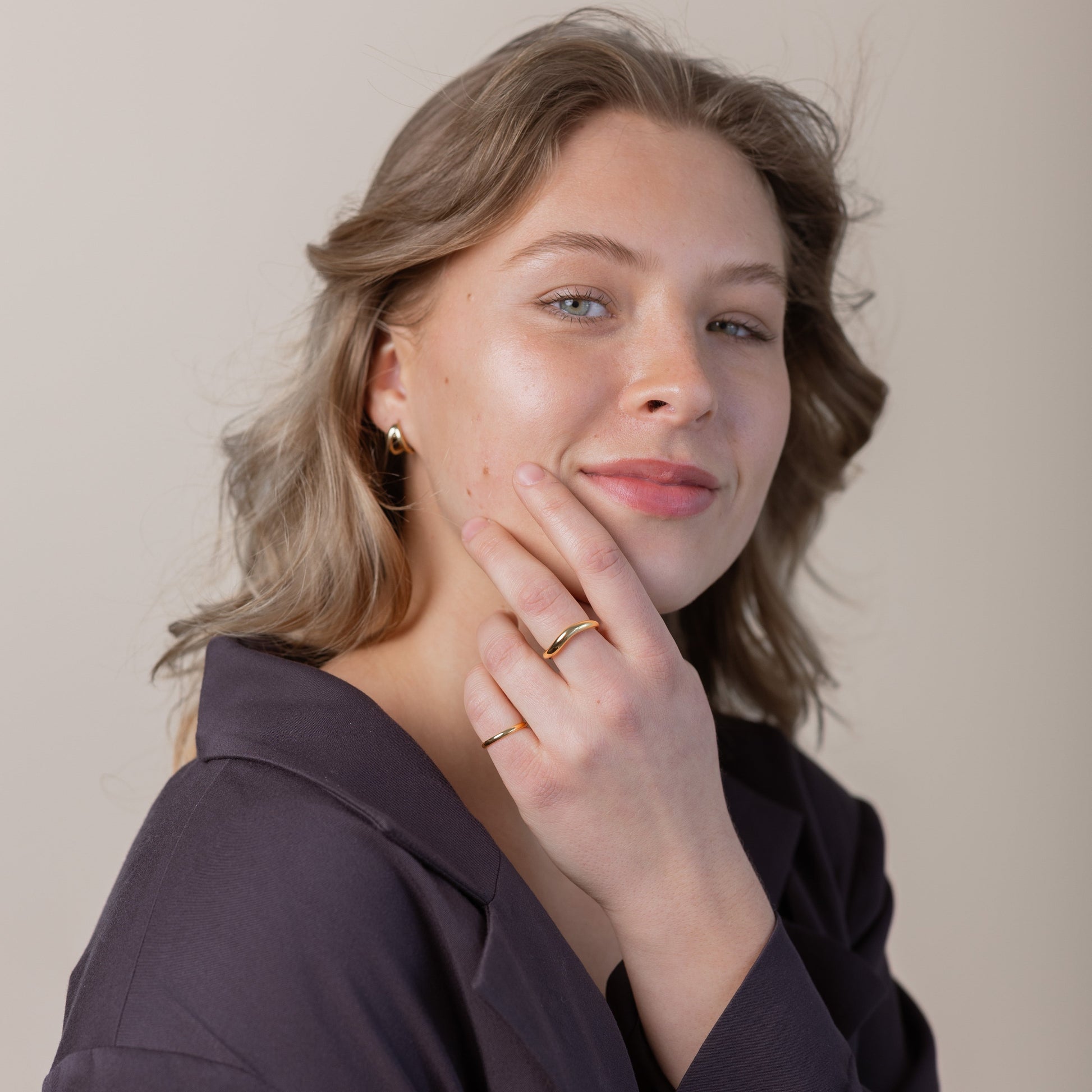 Bague « Allez avec le courant »