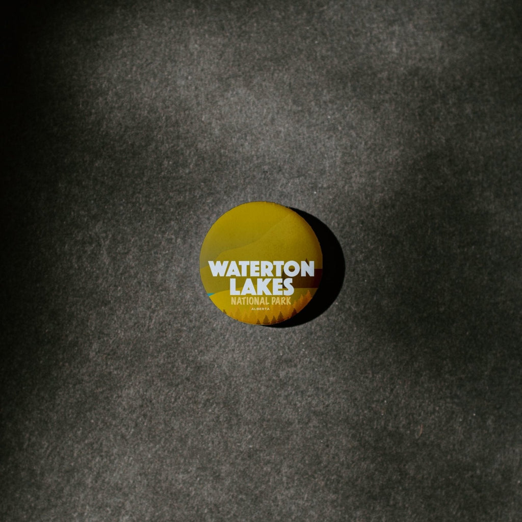 Waterton Lakes National Park of Canada Pinback Button