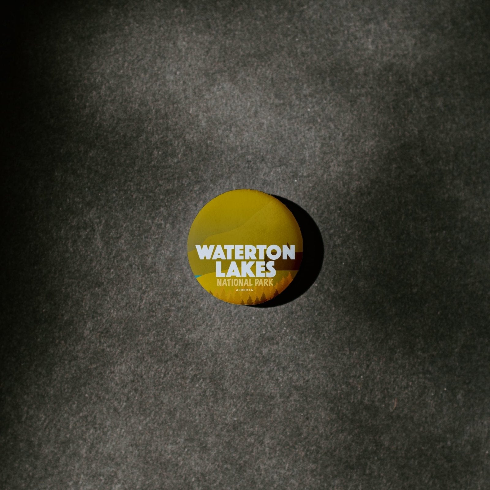 Waterton Lakes National Park of Canada Pinback Button