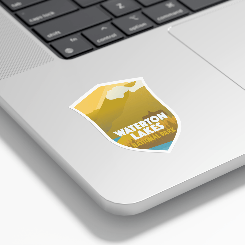 Waterton Lakes National Park of Canada Waterproof Vinyl Sticker