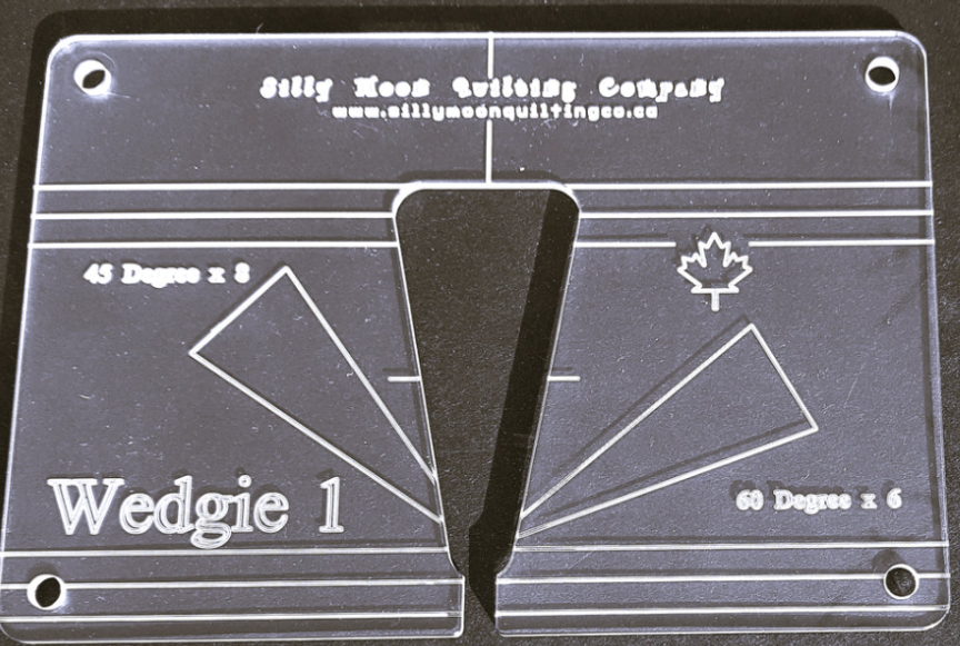 Silly Moon Ruler, Wedgie 1, 1/8"