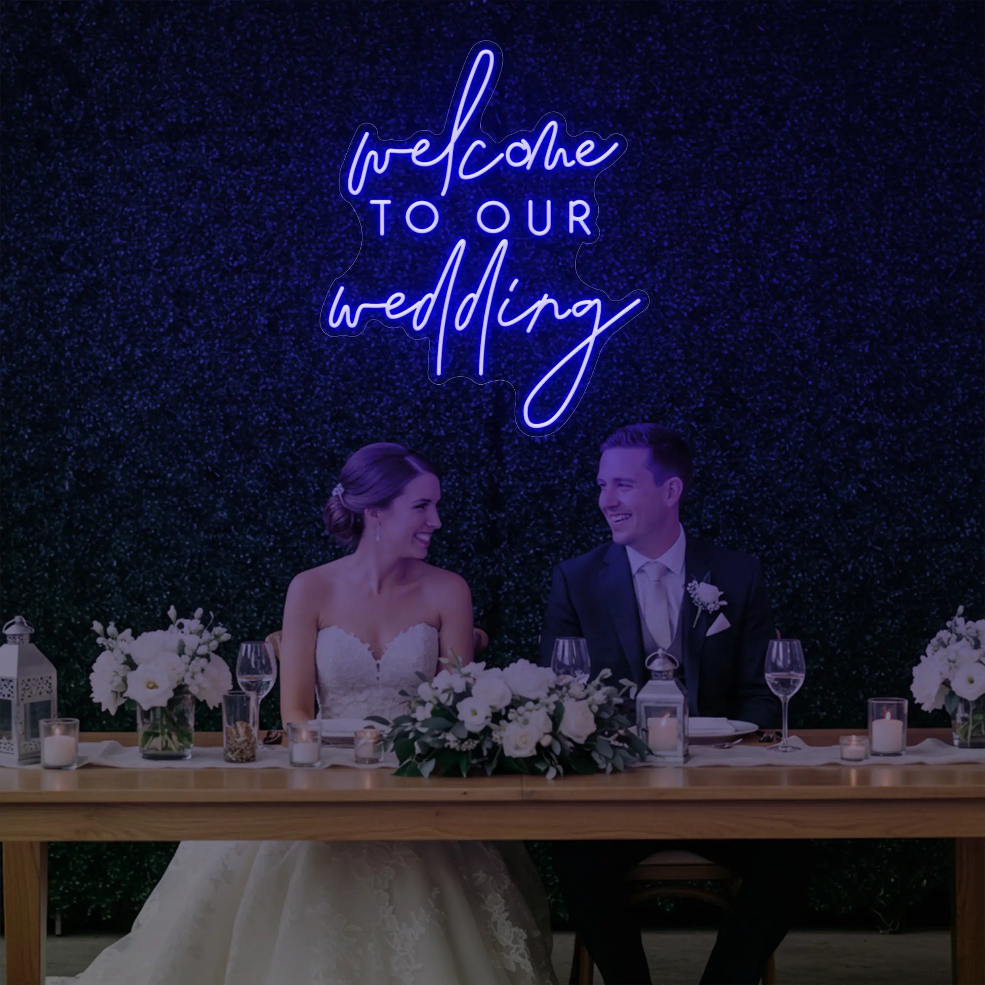 Welcome To Our Wedding V2 Neon Sign