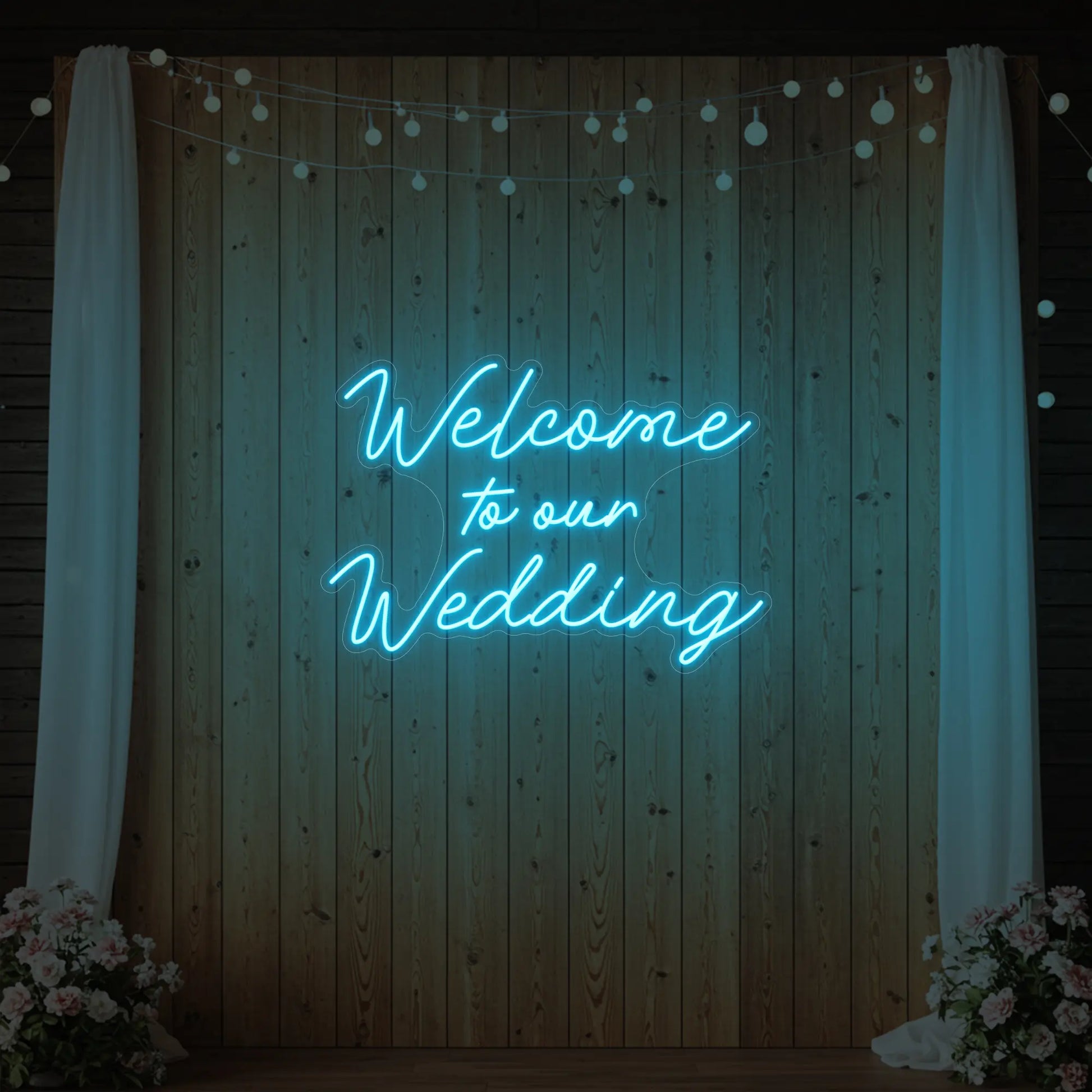 Bienvenue sur notre enseigne lumineuse de mariage