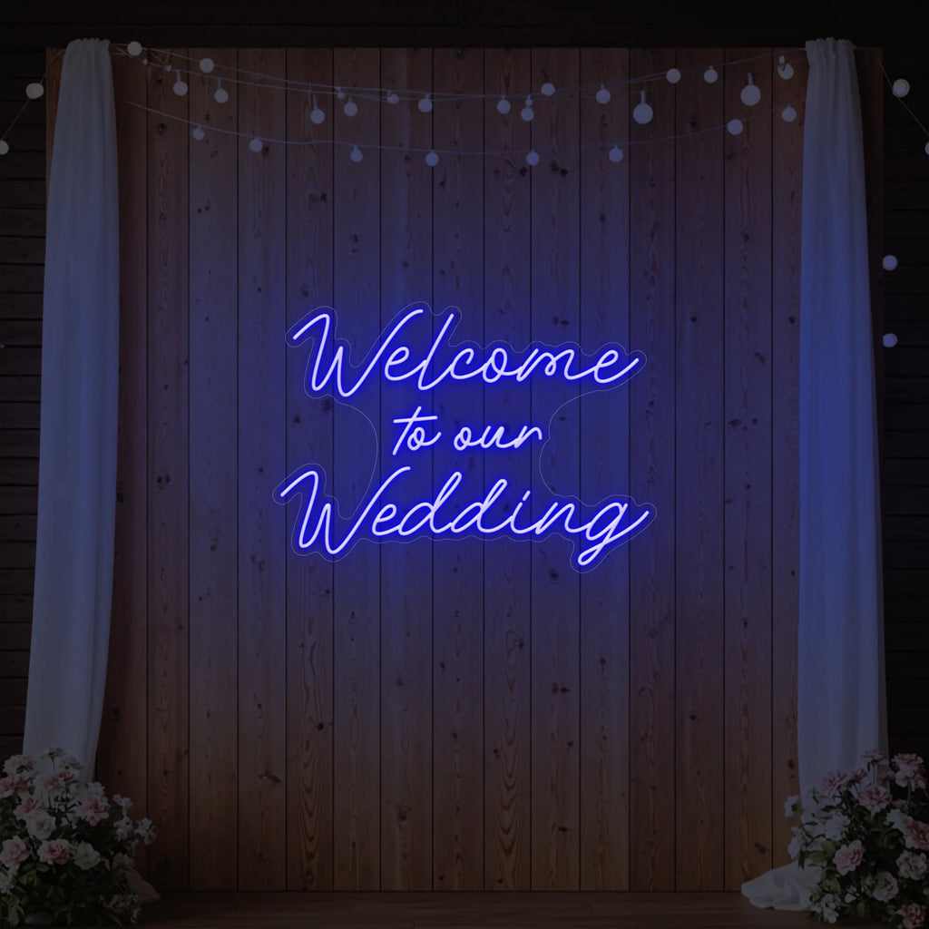 Bienvenue sur notre enseigne lumineuse de mariage