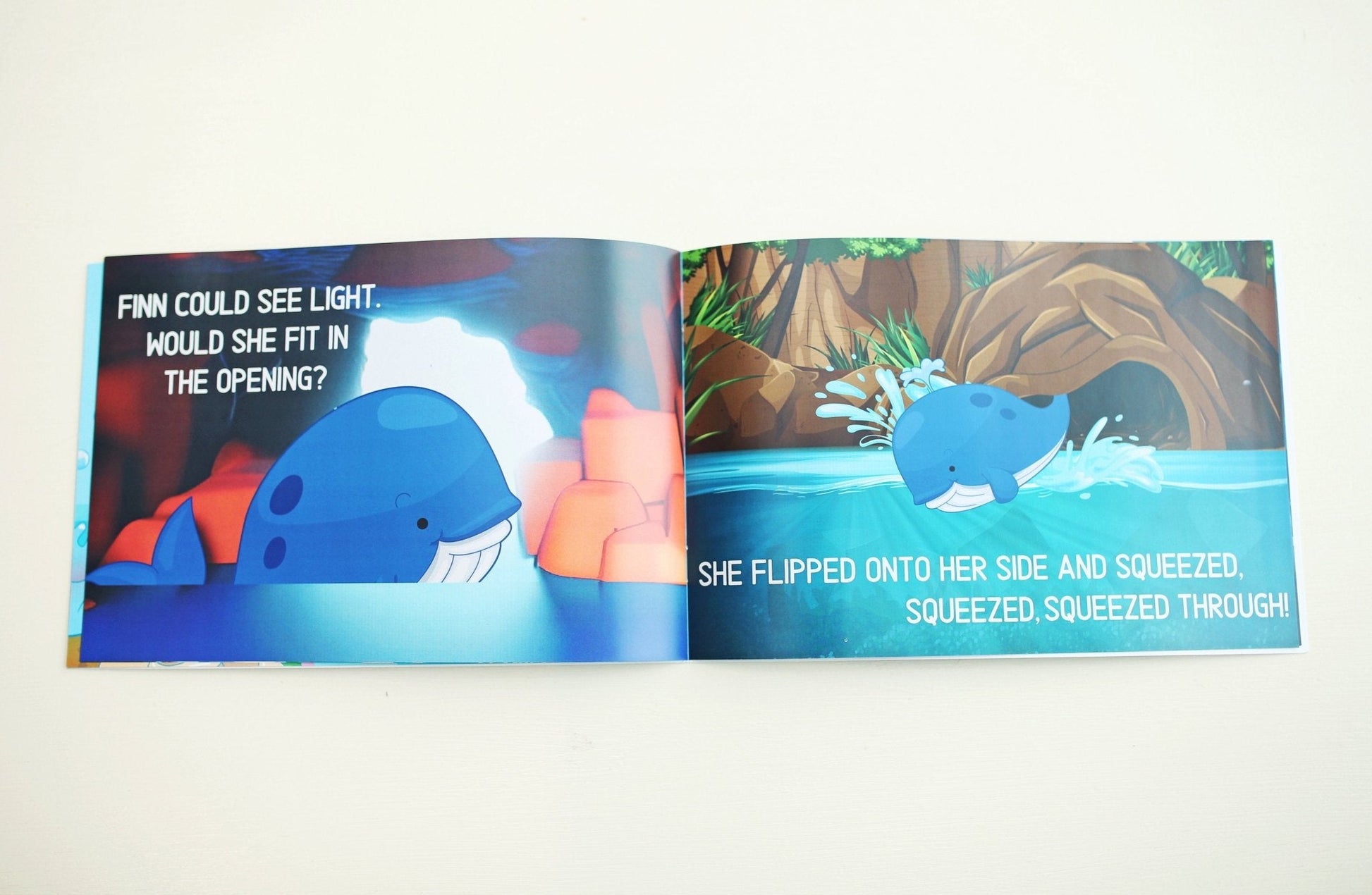 Whale of a tale - stacking toy and book set