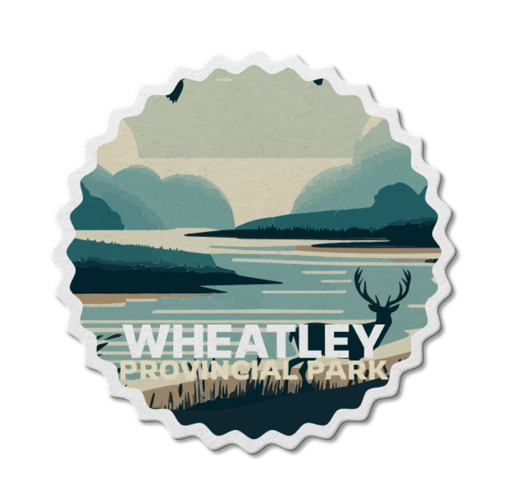 Autocollant en vinyle imperméable pour le parc provincial Wheatley en Ontario 