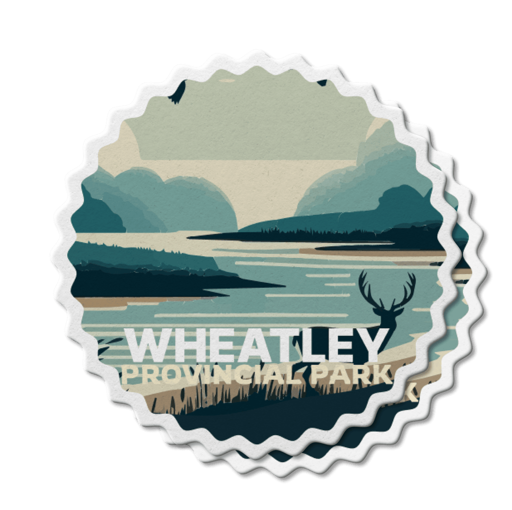 Autocollant en vinyle imperméable pour le parc provincial Wheatley en Ontario 