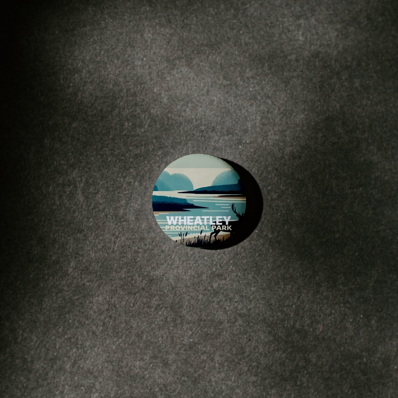 Wheatley Provincial Park of Ontario Pinback Button