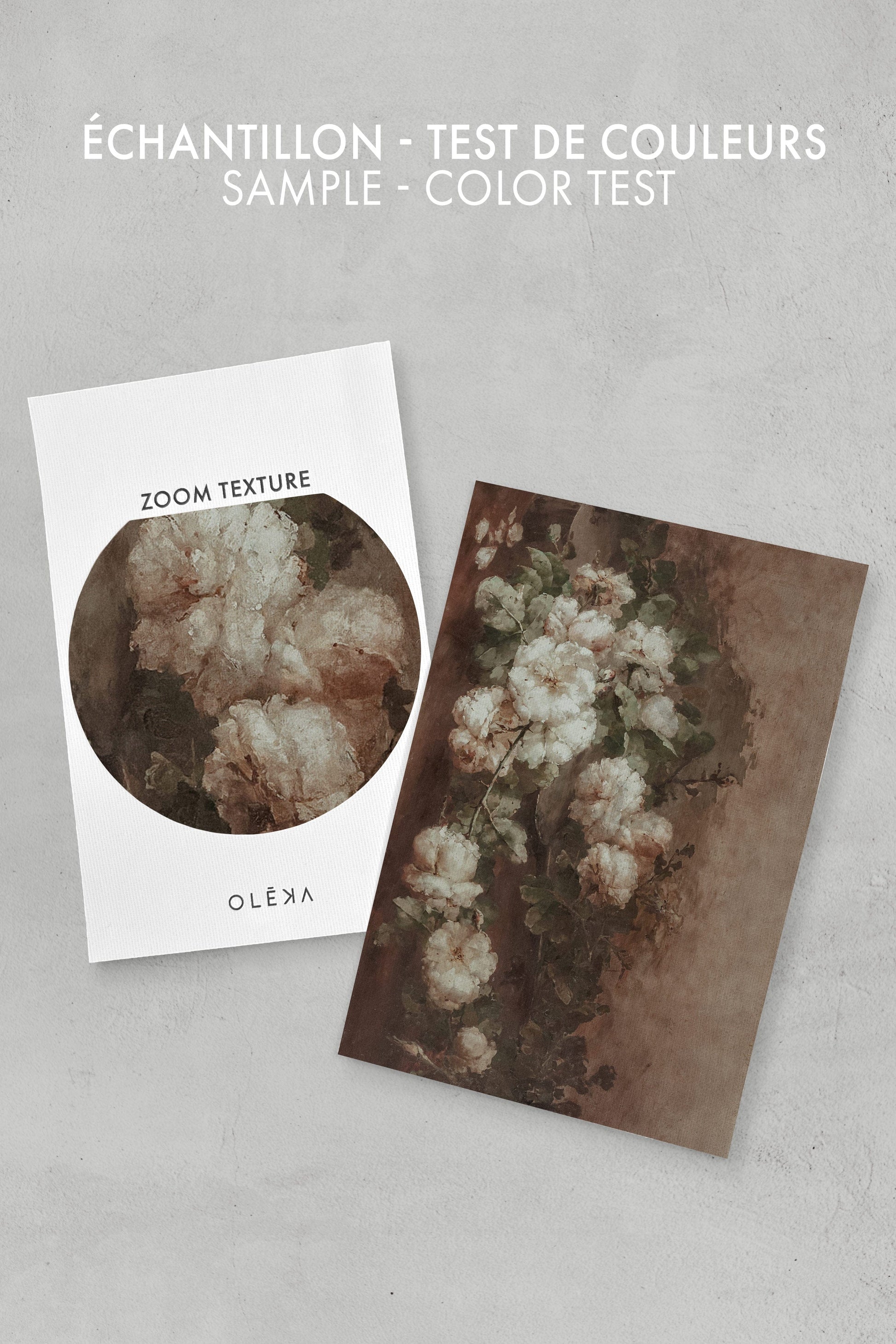WHITE PEONY, Stretched Canvas Artwork