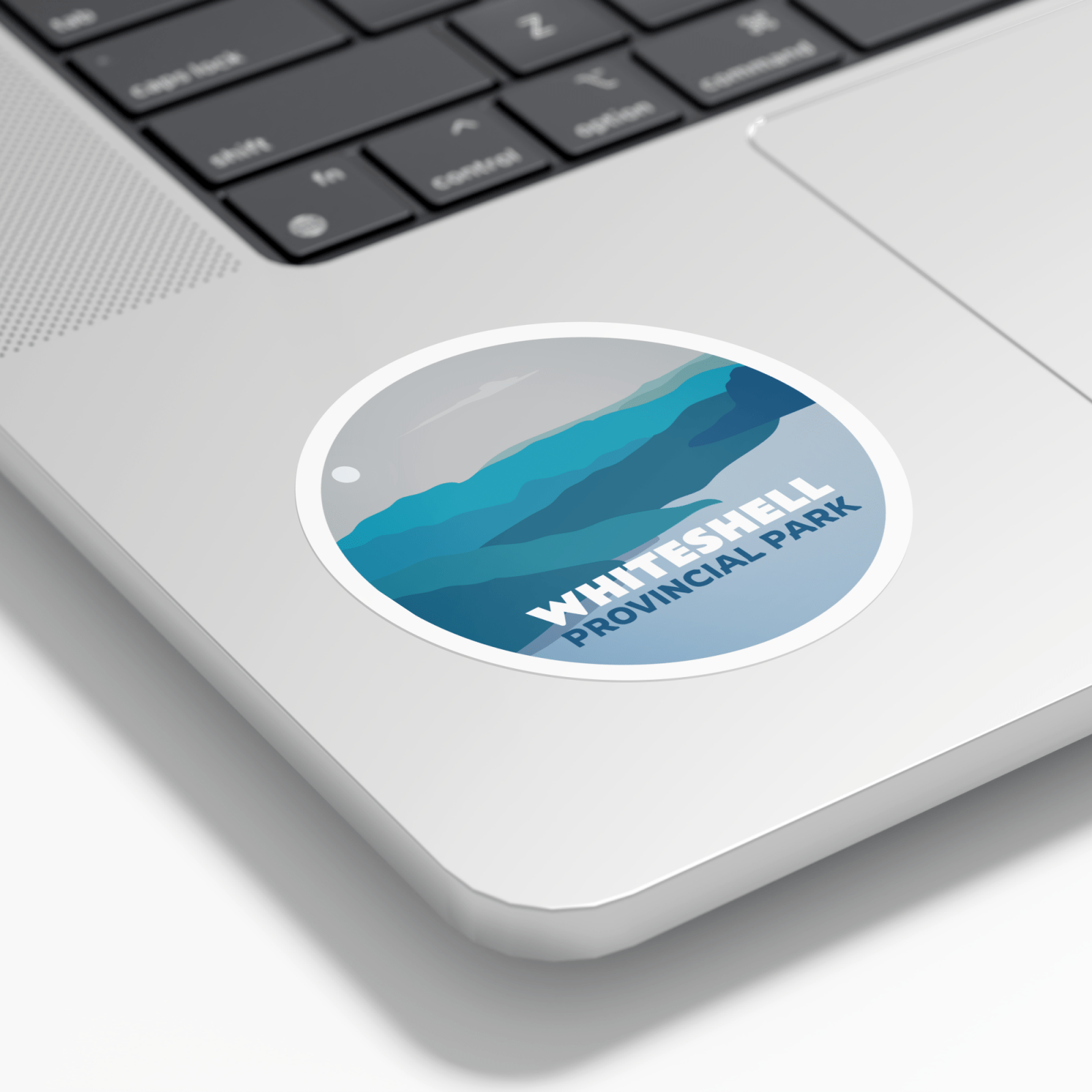 Autocollant en vinyle imperméable pour le parc provincial Whiteshell, Manitoba 