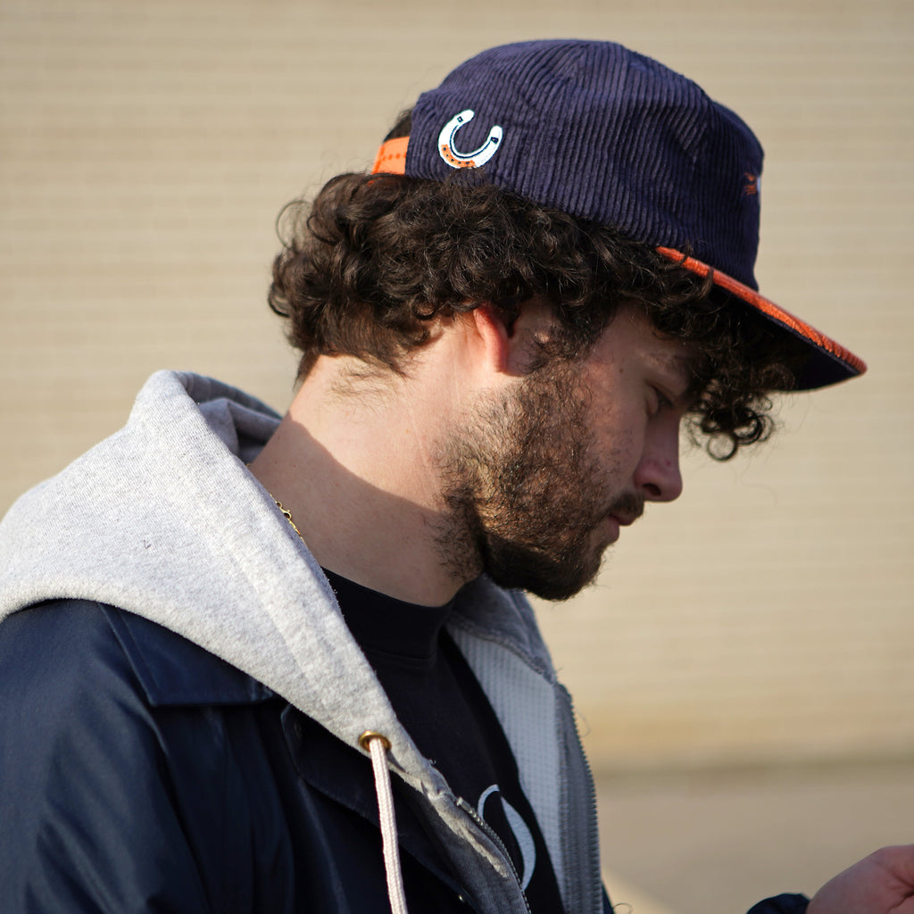 Chapeau en velours côtelé Wild Horse