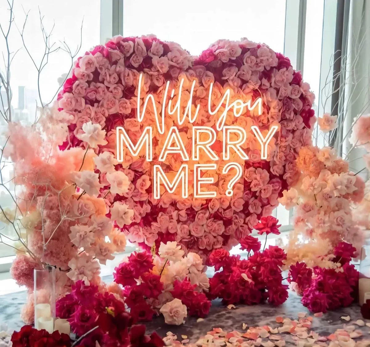 « Veux-tu m'épouser ? » ENSEIGNE AU NEUVE