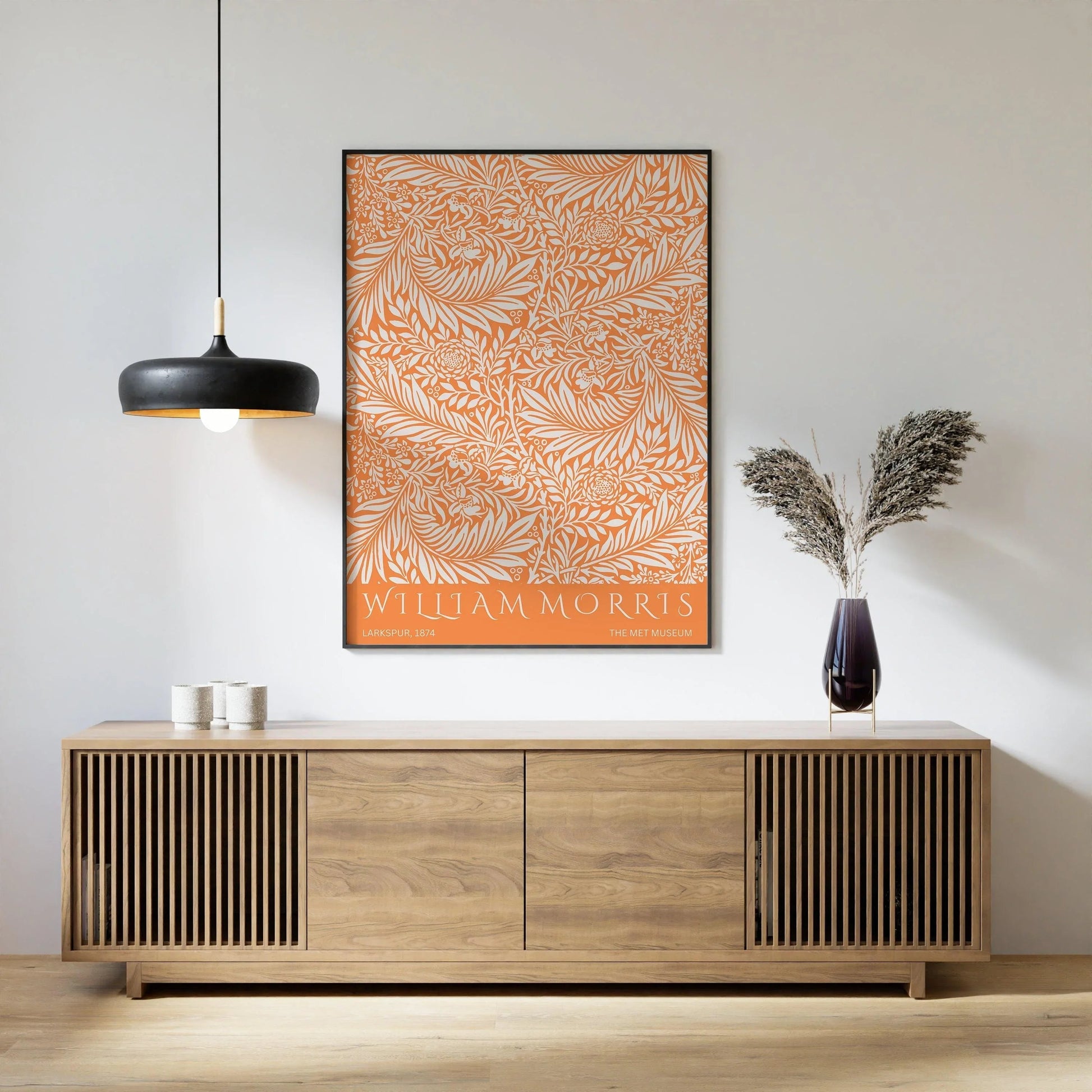 William Morris Art Nouveau Poster Set: Museum Exhibition Prints