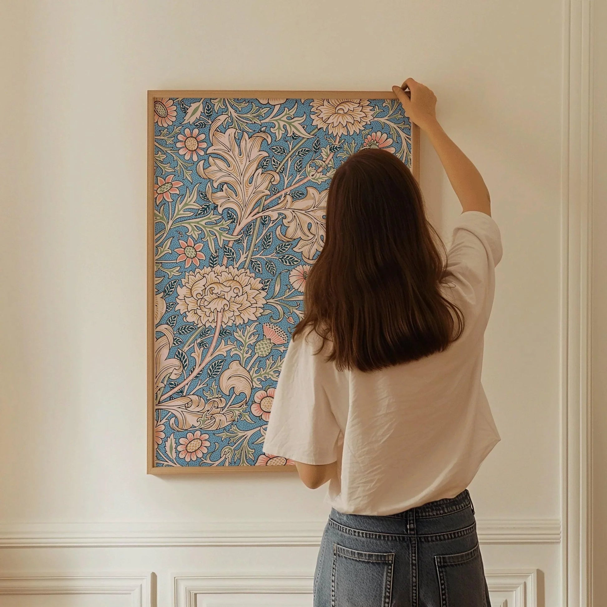 Impression giclée florale « Double Bough » de William Morris