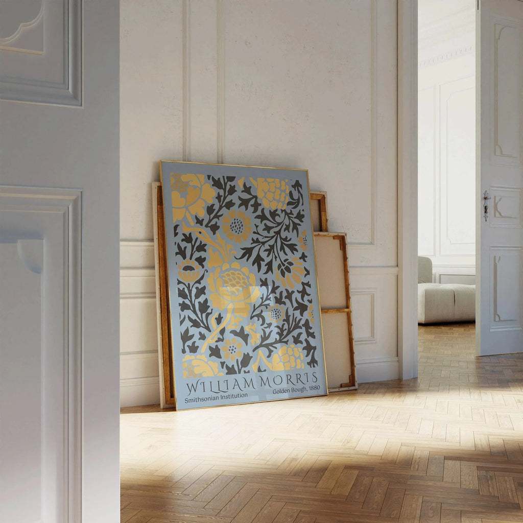 William Morris 'Golden Bough' Botanical Art Print: Vintage Floral Poster