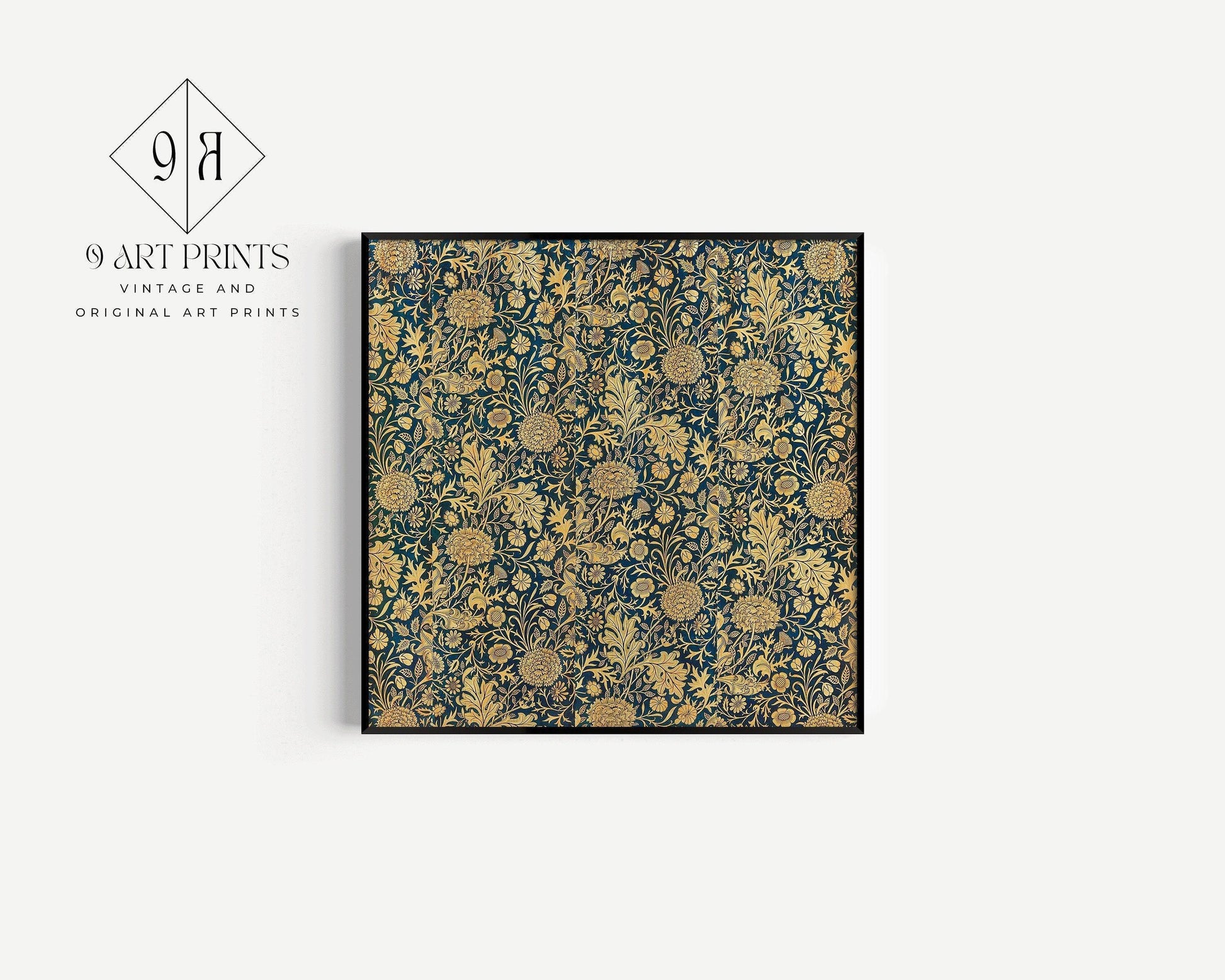 William Morris - John Henry Dearle (Cherwell) PRINT | Vintage Botanical Pattern (available handframed or unframed) 1x1