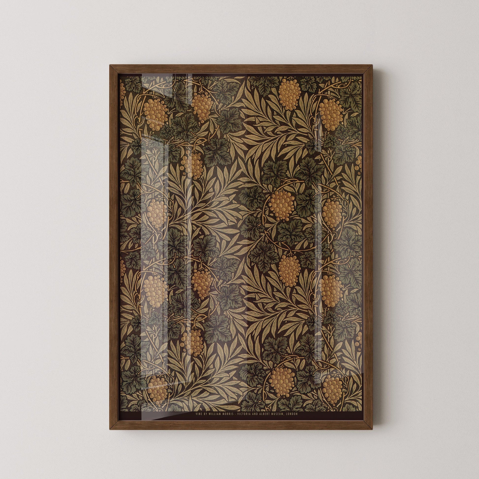 William Morris Vine Art Print: Vintage Botanical Giclee