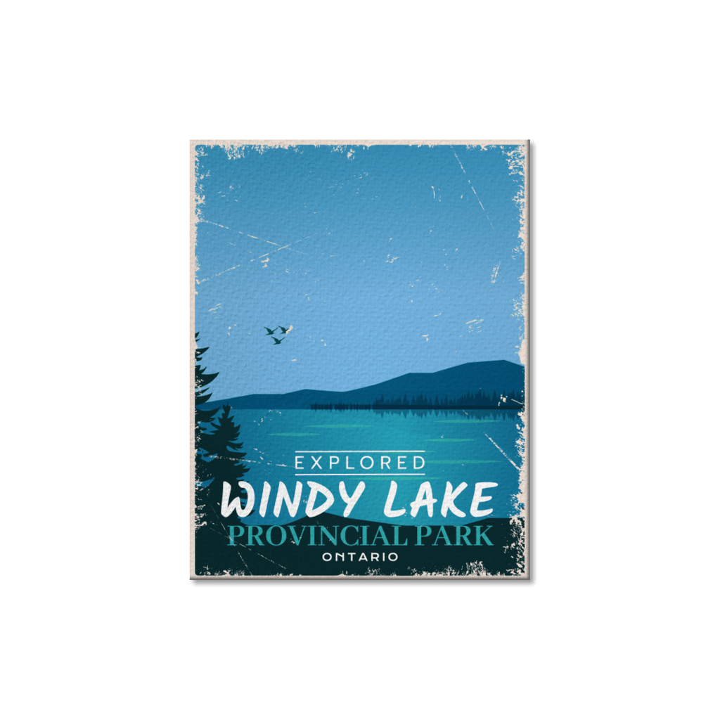 Windy Lake Ontario Provincial Park Postcard