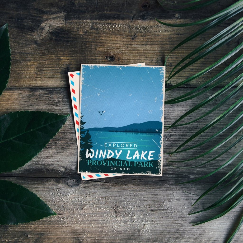 Windy Lake Ontario Provincial Park Postcard