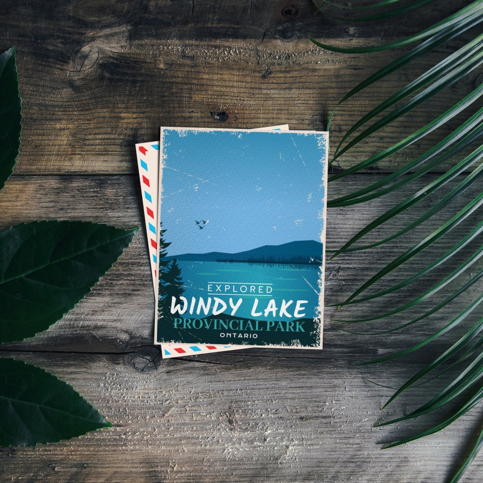 Windy Lake Ontario Provincial Park Postcard
