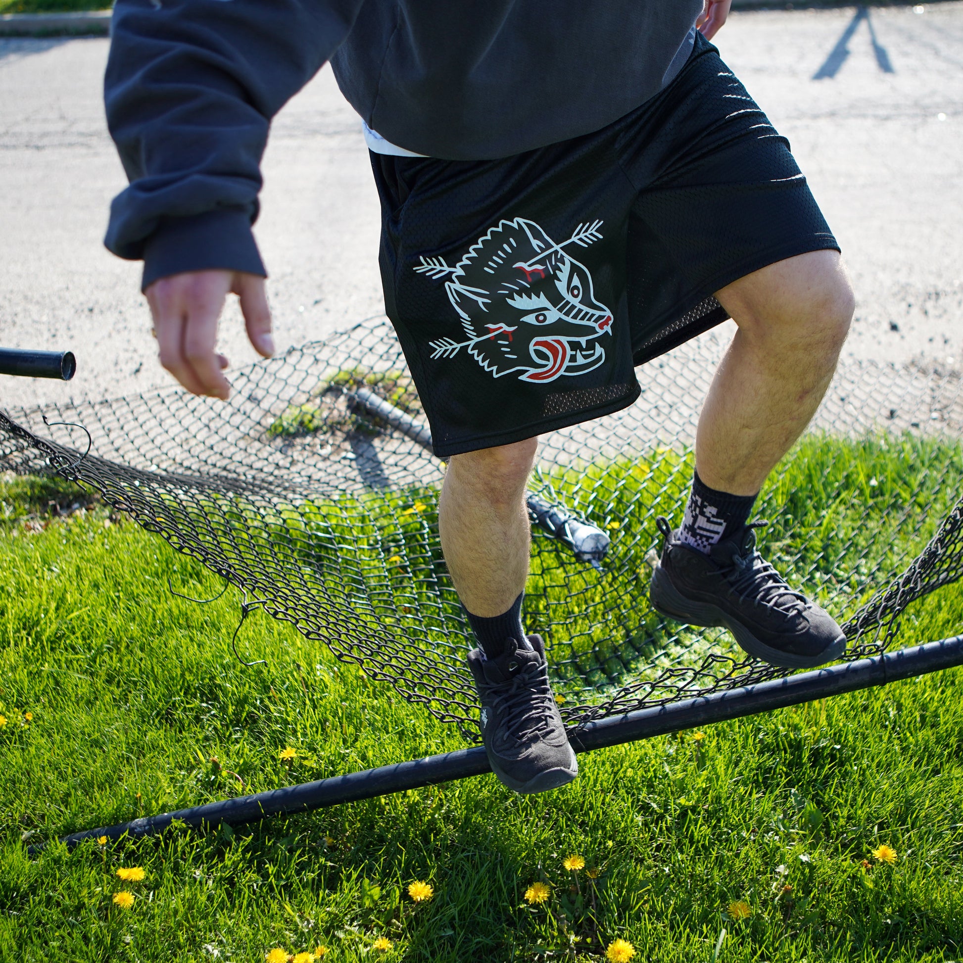 Wolf Champion Mesh Shorts