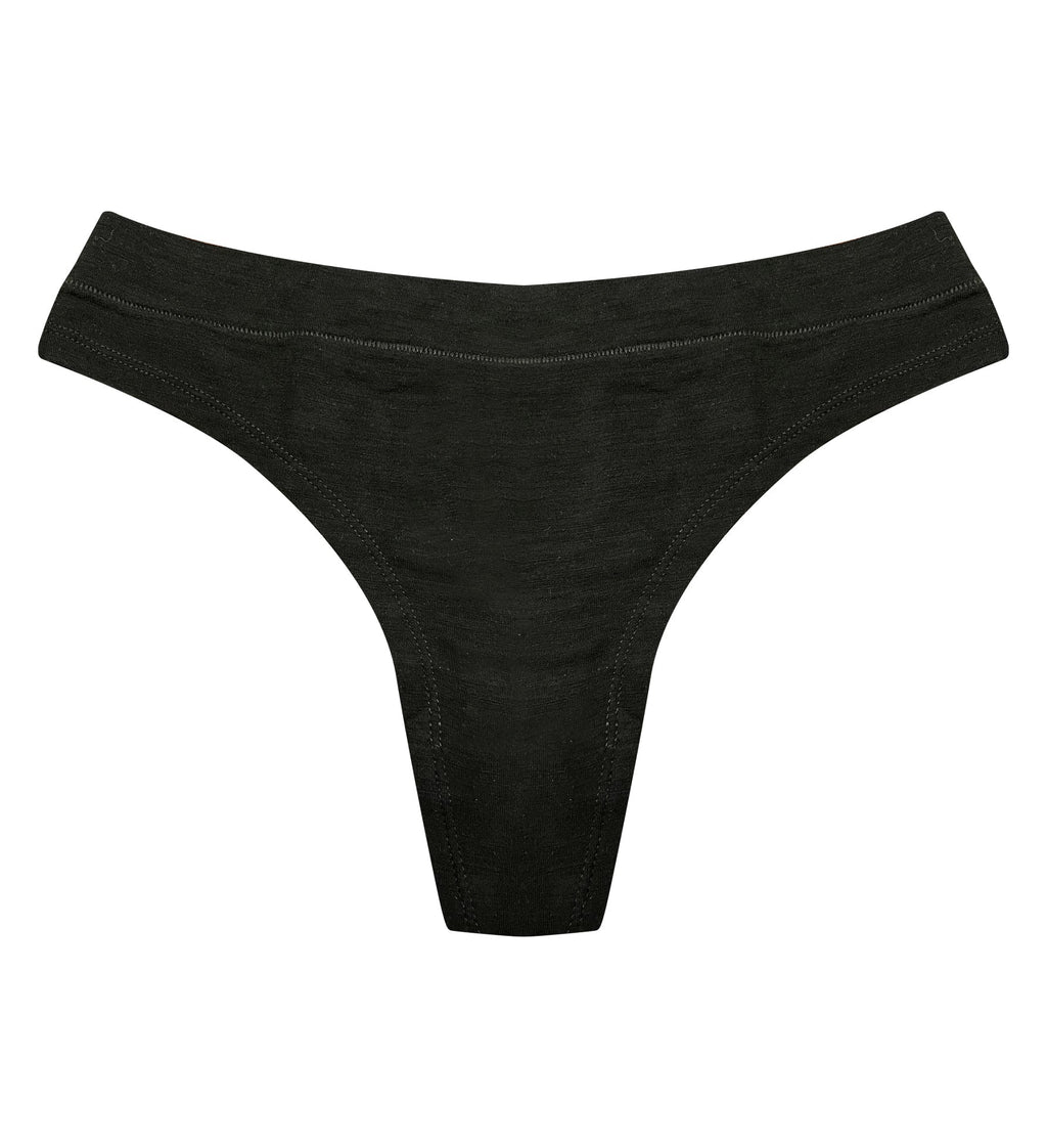 Women's Odour Blocking Merino Wool Underwear - Thong
