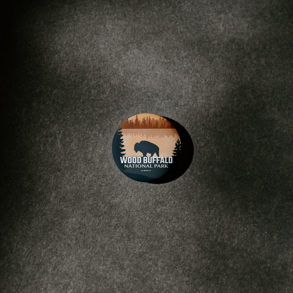 Pin's du parc national Wood Buffalo du Canada