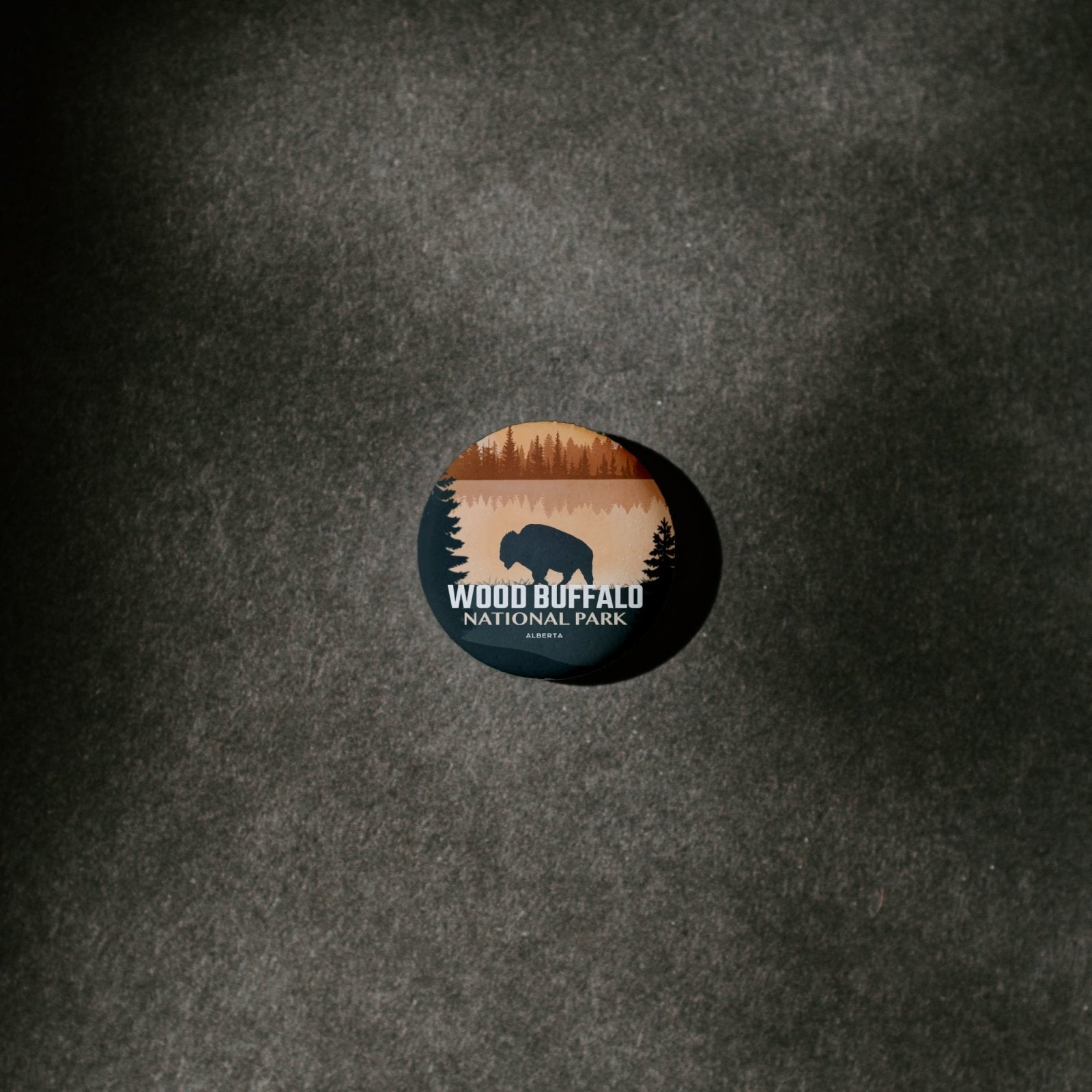 Pin's du parc national Wood Buffalo du Canada