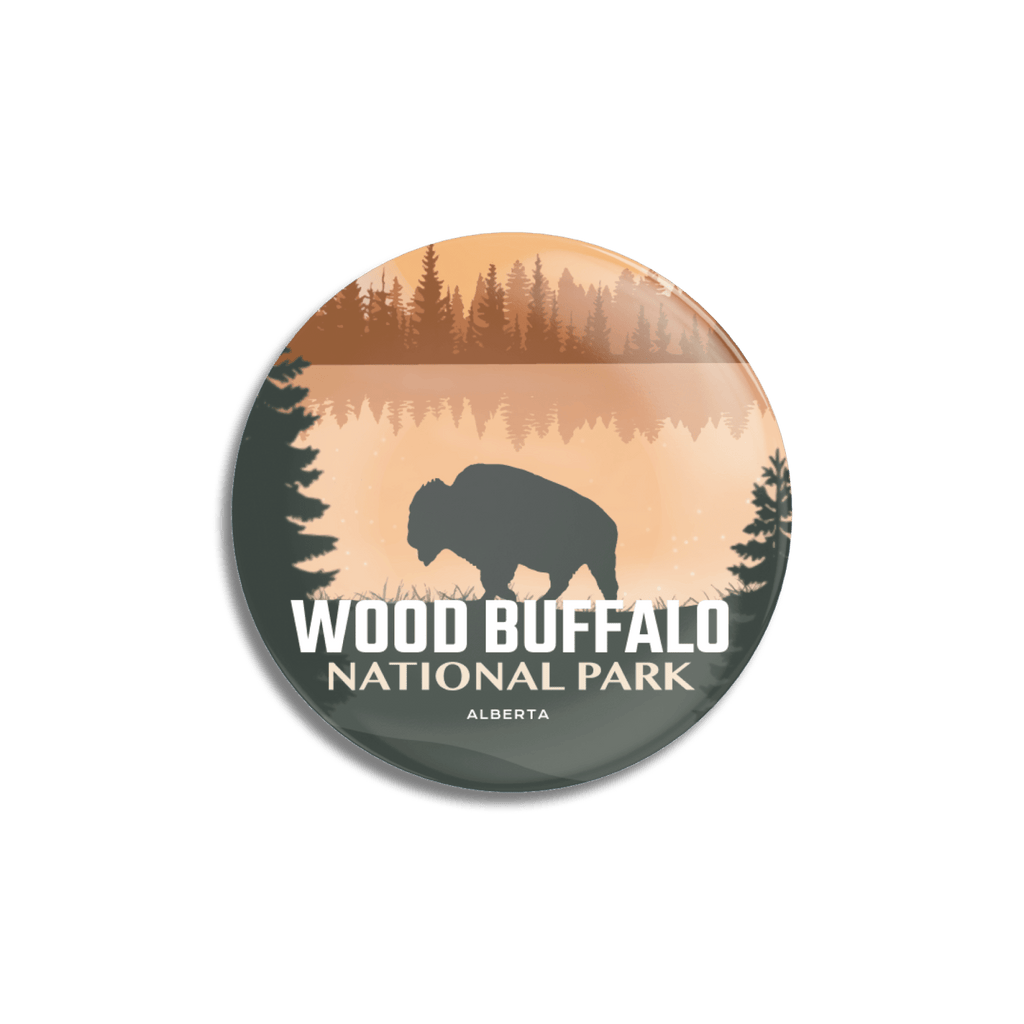 Pin's du parc national Wood Buffalo du Canada
