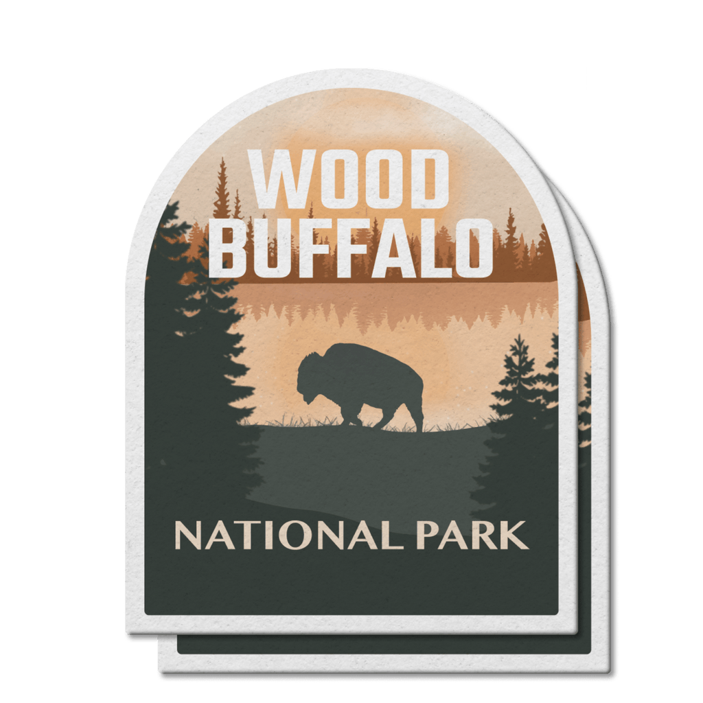 Wood Buffalo National Park of Canada Waterproof Vinyl Sticker