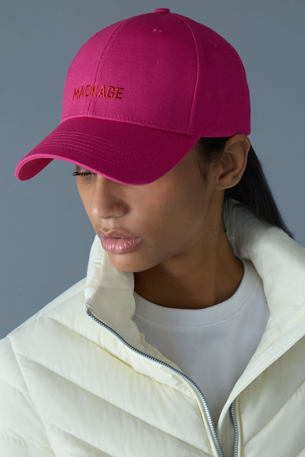 ANDERSON-R Cotton Canvas Baseball Cap
