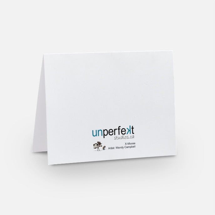 Greeting Card - X-Moose