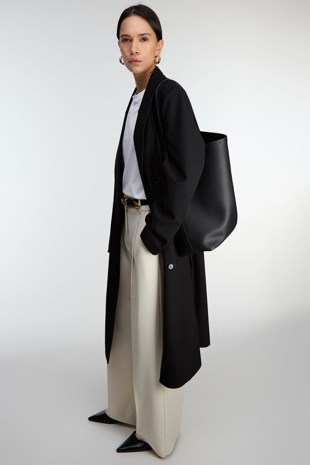 AMELIA LEATHER TOTE BAG