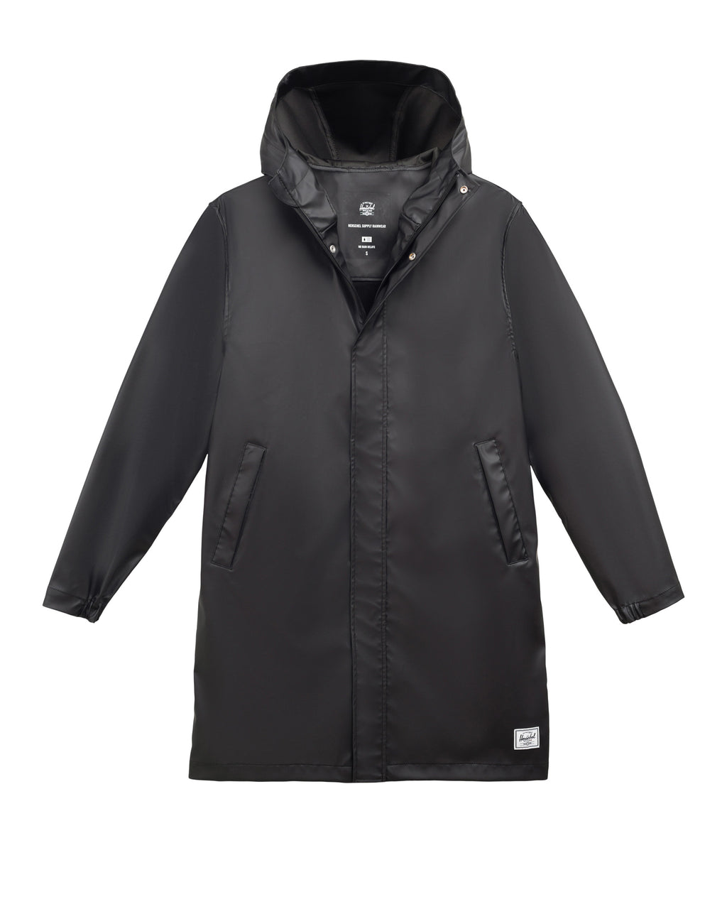 Veste de pluie longue classique pour femme
