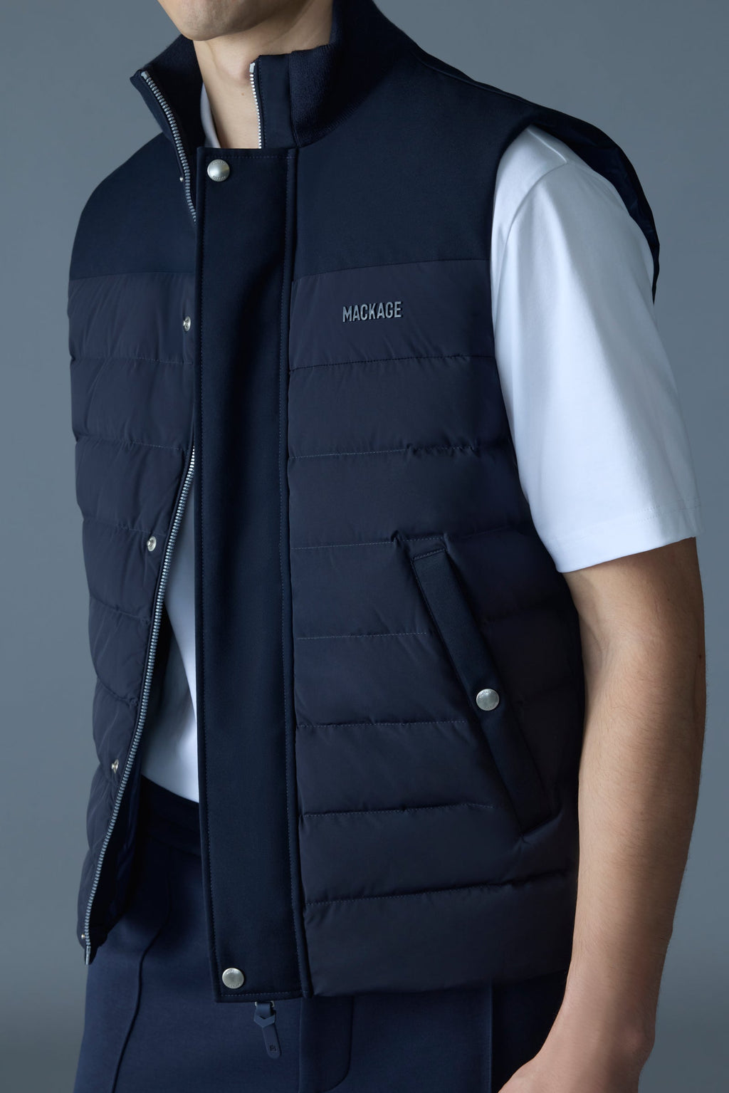 BRODY Down-Filled Quilted Vest