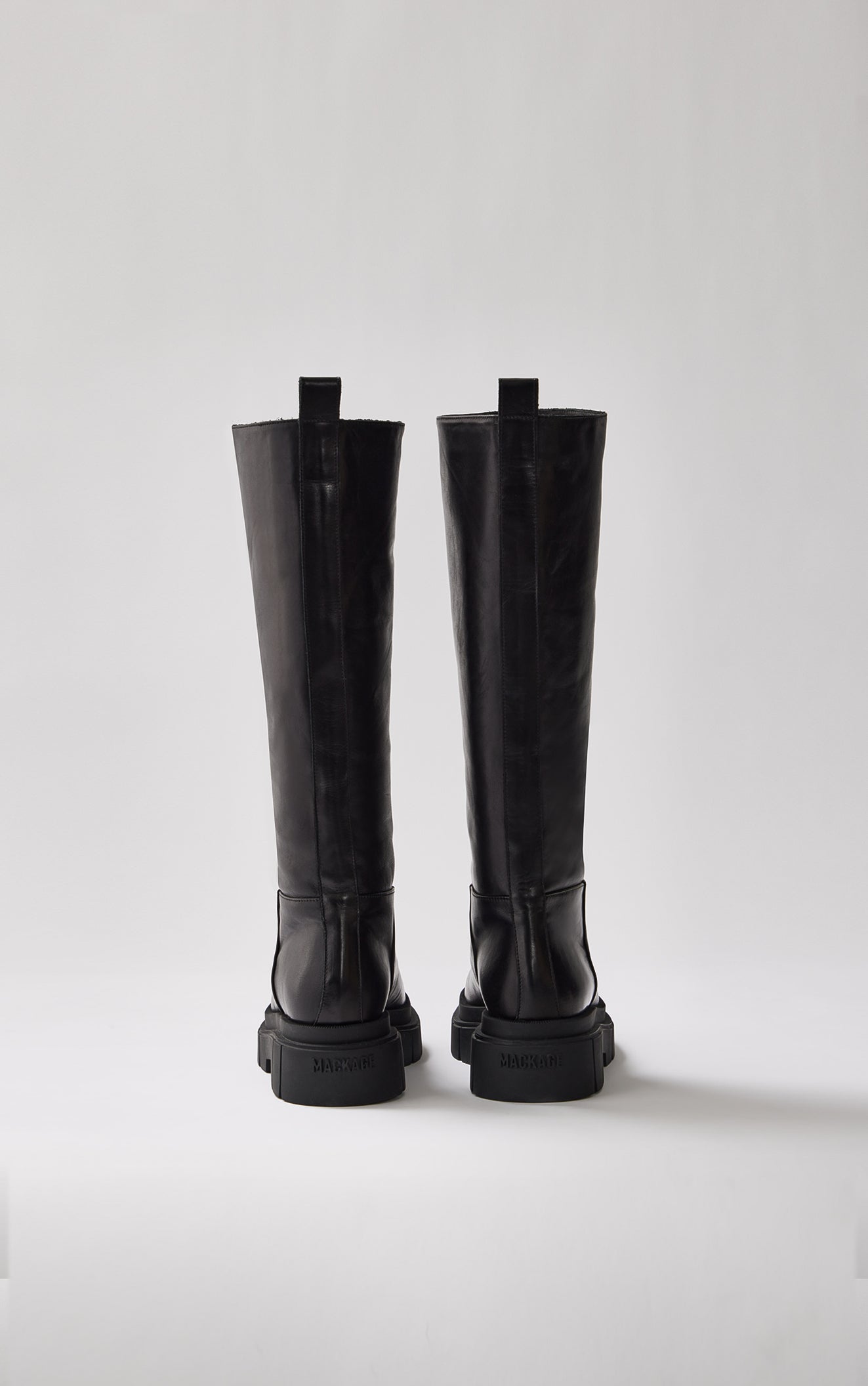 Botte en cuir COMMANDER doublée de peau de mouton (R) pour femme