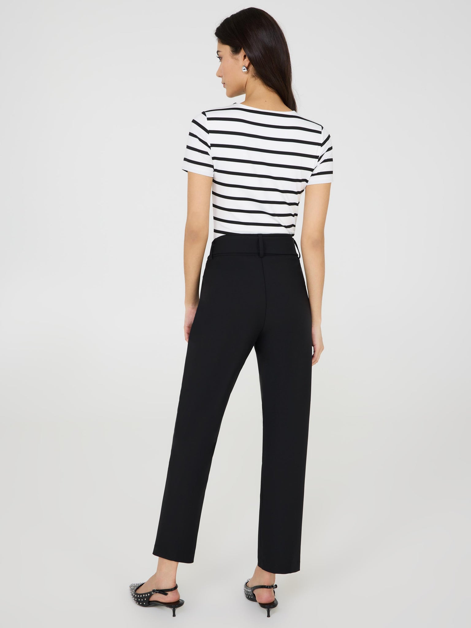 Pantalon slim avec ceinture