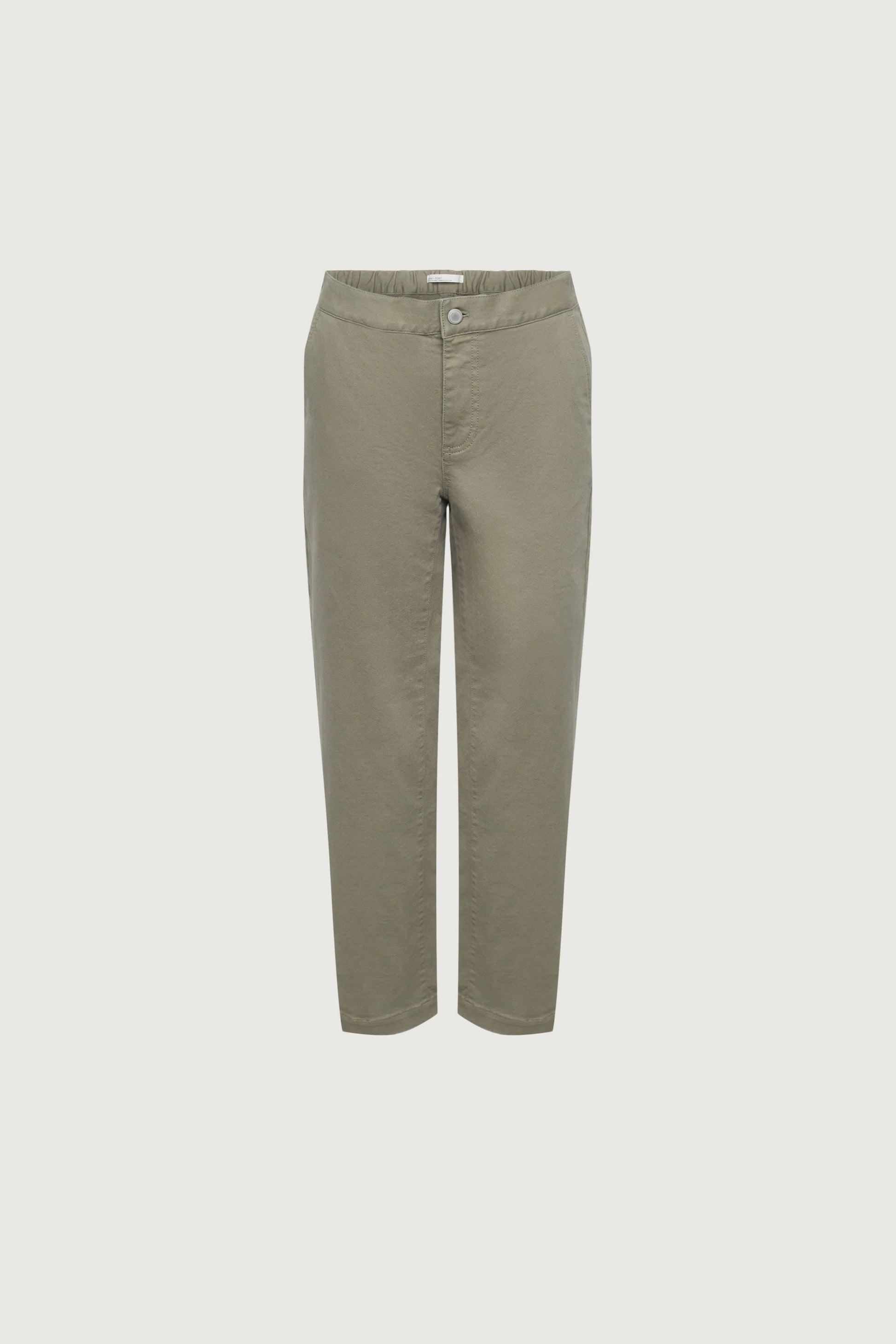 PANTALON LARGE EN SERGÉ LONGUEUR COURTE