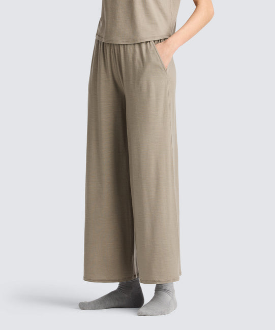 Bas de pyjama en laine mérinos ultrafine pour femme