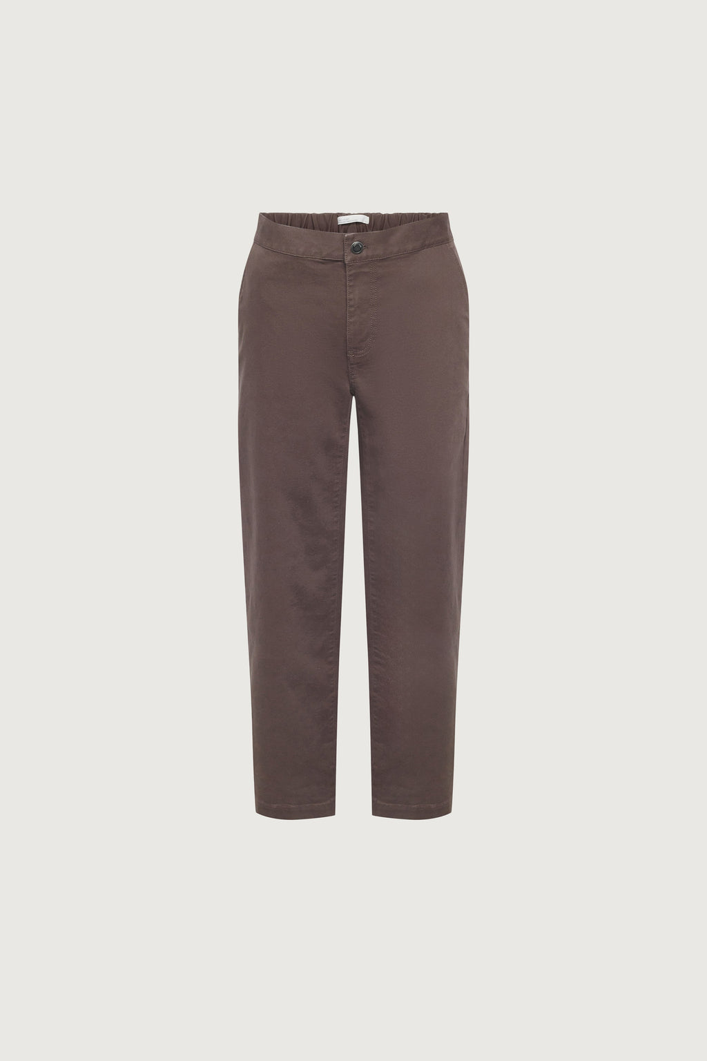 PANTALON LARGE EN SERGÉ LONGUEUR COURTE